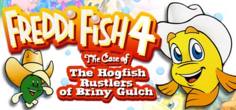 Steam header art for Freddi Fish 4: The Case of the Hogfish Rustlers of Briny Gulch