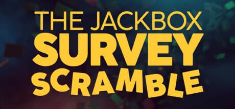 Steam header art for The Jackbox Survey Scramble