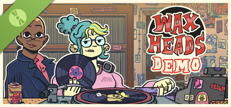 Steam header art for Wax Heads Demo