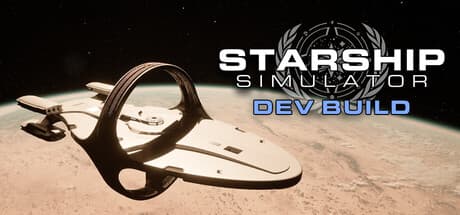 Steam header art for Starship Simulator Dev Build