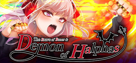 Steam header art for The Brave of Boner and the Demon of Halphas