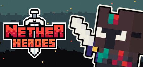Steam header art for NETHER HEROES