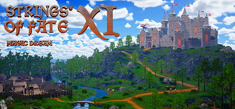 Steam header art for Strings of Fate XI: Magic dream