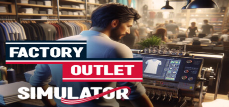 Steam header art for Factory Outlet Simulator