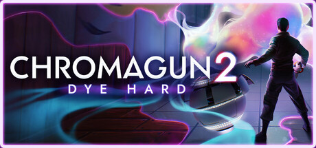 Steam header art for ChromaGun 2: Dye Hard