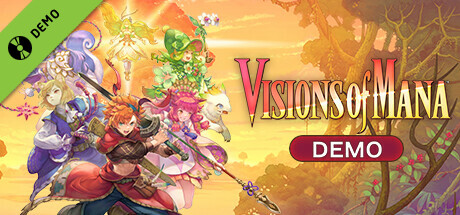 Steam header art for Visions of Mana Demo
