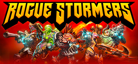 Steam header art for Rogue Stormers
