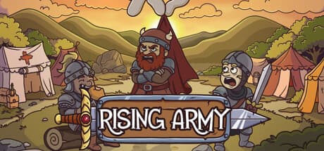 Steam header art for Rising Army