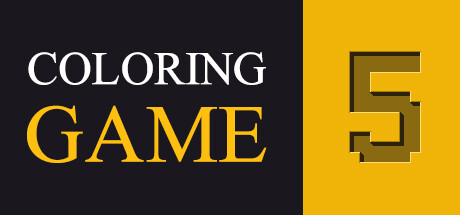 Steam header art for Coloring Game 5