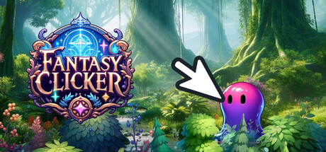 Steam header art for Fantasy Clicker