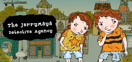 Steam header art for The JerryMaya Detective Agency