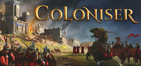 Steam header art for Coloniser Playtest