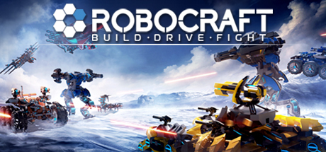 Steam header art for Robocraft