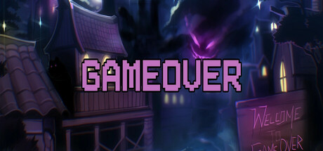 Steam header art for GameOver