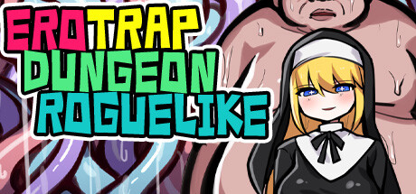 Steam header art for ERO TRAP DUNGEON ROGUELIKE