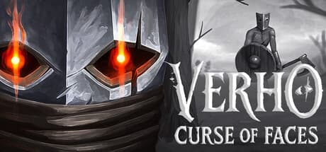 Steam header art for Verho - Curse of Faces