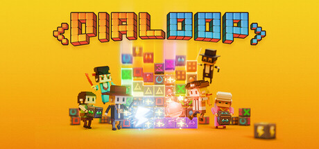 Steam header art for Dialoop -Roguelite Puzzle-