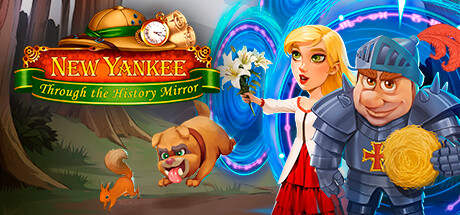 Steam header art for New Yankee: Through the History Mirror