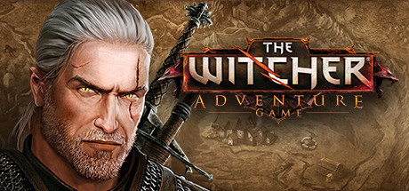 Steam header art for The Witcher Adventure Game