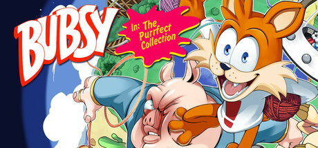 Steam header art for Bubsy in: The Purrfect Collection