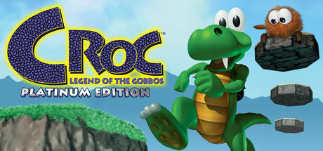 Steam header art for Croc Legend of the Gobbos