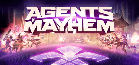 Steam header art for Agents of Mayhem
