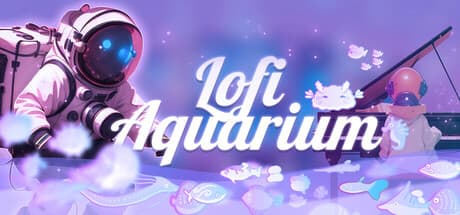 Steam header art for lofi aquarium