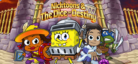 Steam header art for Nicktoons & The Dice of Destiny
