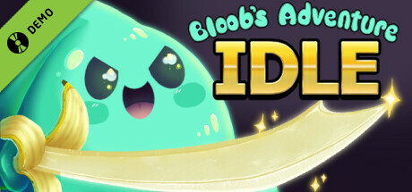 Steam header art for Bloobs Adventure Idle Demo