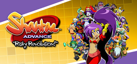 Steam header art for Shantae Advance: Risky Revolution