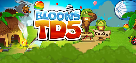 Steam header art for Bloons TD 5