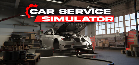 Steam header art for Car Service Simulator