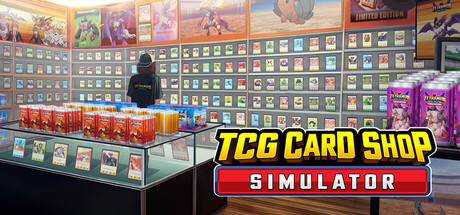 Steam header art for TCG Card Shop Simulator