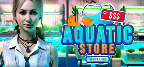 Steam header art for Aquatic Store Simulator