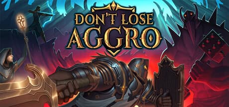Steam header art for Don't Lose Aggro
