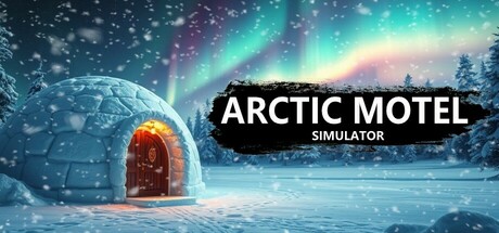 Steam header art for Arctic Motel Simulator