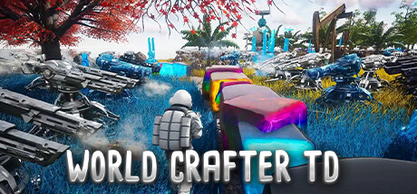 Steam header art for World Crafter TD