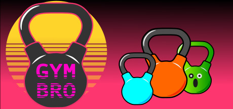 Steam header art for GymBro