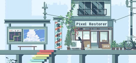 Steam header art for Pixel Restorer