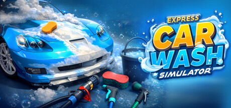 Steam header art for Express Car Wash Simulator