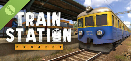 Steam header art for Train Station Project Demo