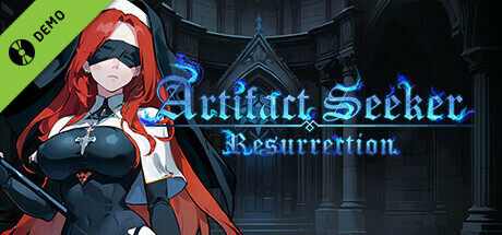 Steam header art for Artifact Seeker Resurrection Demo