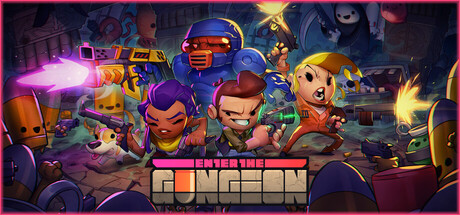 Steam header art for Enter the Gungeon