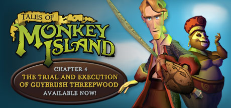 Steam header art for Tales of Monkey Island: Chapter 4 - The Trial and Execution of Guybrush Threepwood