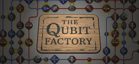 Steam header art for The Qubit Factory