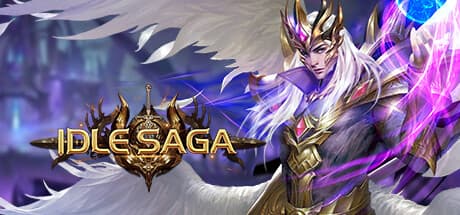 Steam header art for Idle Saga