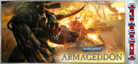 Steam header art for Warhammer 40,000: Armageddon