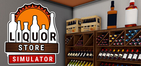 Steam header art for Liquor Store Simulator