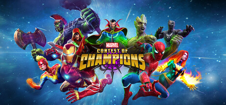Steam header art for Marvel Contest of Champions
