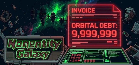Steam header art for Nonentity Galaxy